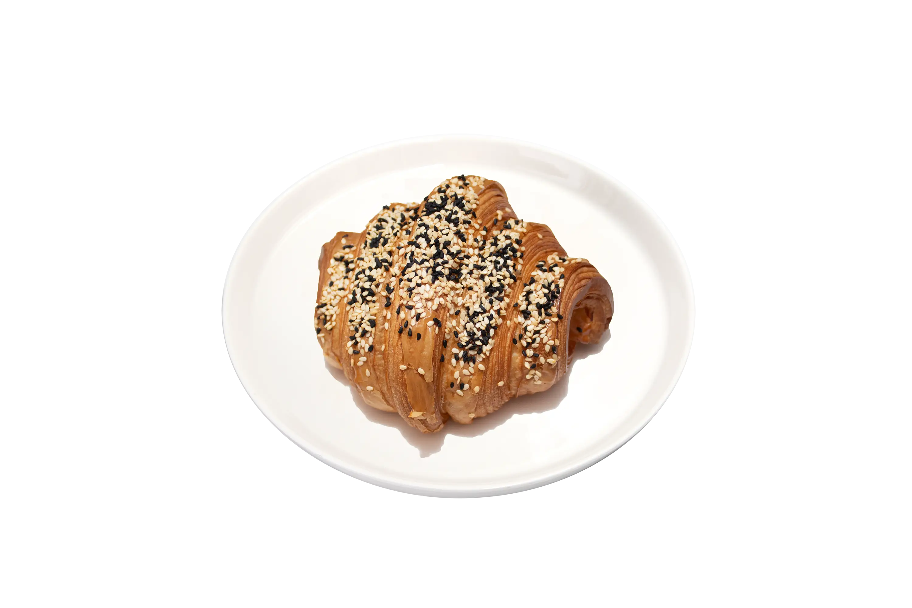 Feta Croissant with Honey