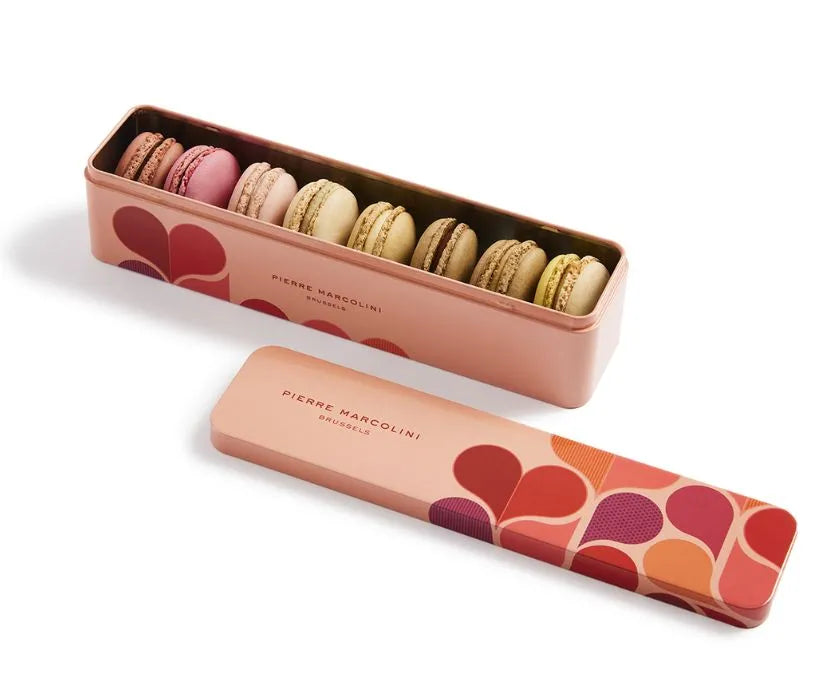 Box of 8 Macarons Metal