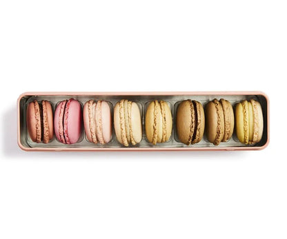 Box of 8 Macarons Metal