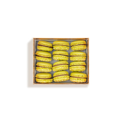 Box Of 12 Dubai Macarons Pistachio