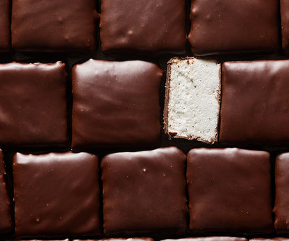 Chocolate Coated Vanilla Marshmallows