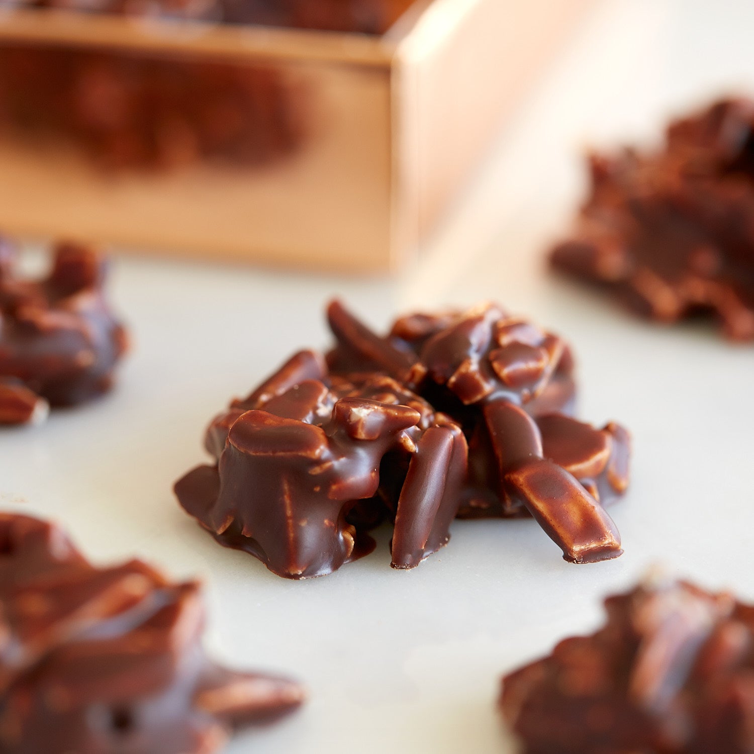 Dark Chocolate Rochers